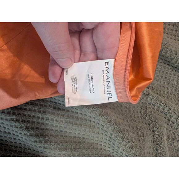 Emanual Ungaro Women's Size 6 100% Silk Peach Knee Length Dress Sleeveless - Picture 3 of 7